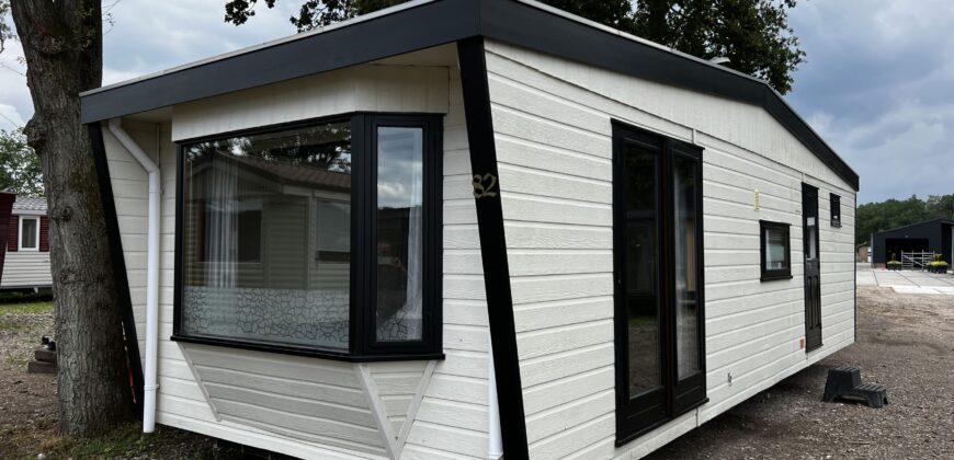 Saricar Chalet 9.5 x 3.70 m Dubbelglas Winterhard