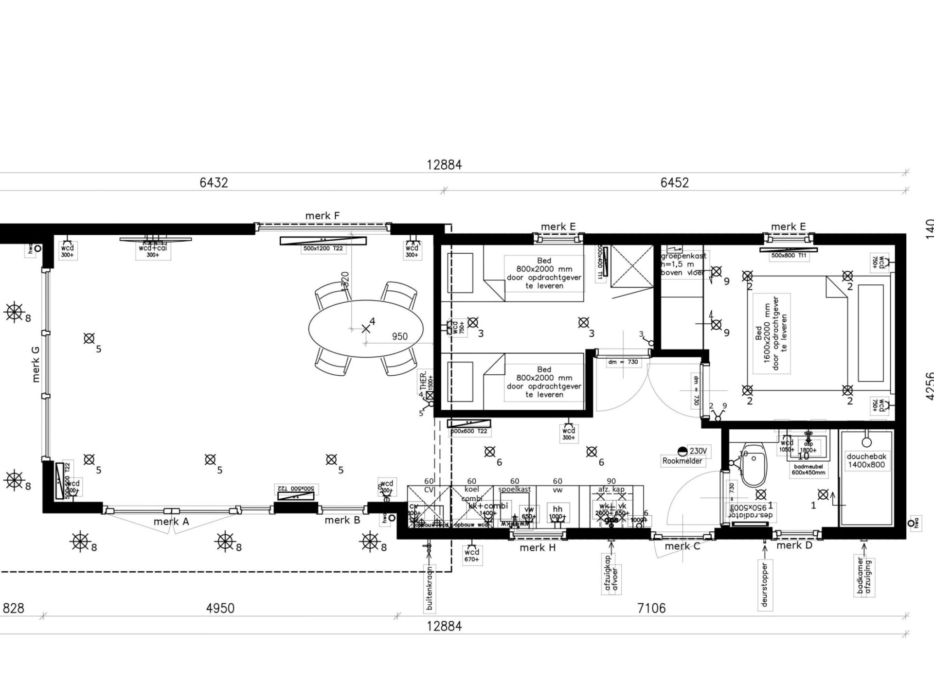 Overson Sea View 12.50 x 4,25 m NIEUW Incl. BTW