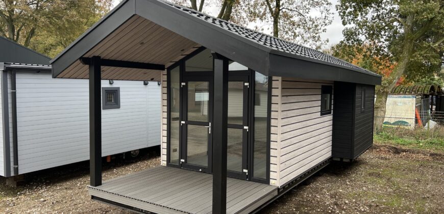 Tiny House 4-persoons met terras en bedstee