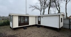 L-Chalet 44m2 Dubbelglas 2 Slaapkamers