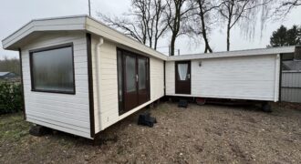 L-Chalet 44m2 Dubbelglas 2 Slaapkamers