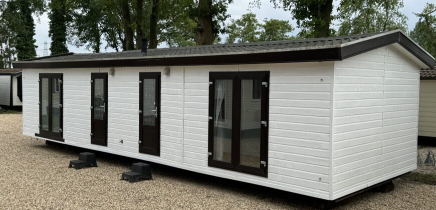 UNIEK! Studio Chalet 12 x 4 m CV Airco Winterhard