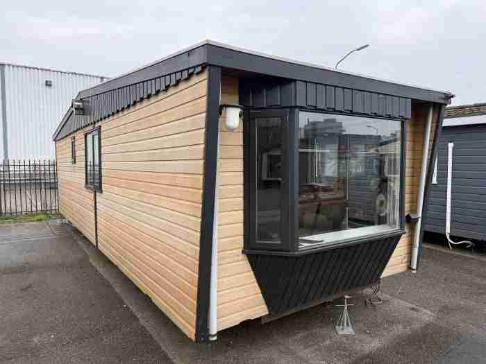 Kunststof Chalet 10.30 x 3.60 m foto 15