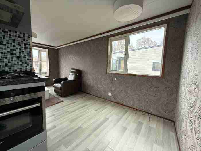 Kunststof Chalet 10.30 x 3.60 m foto 12