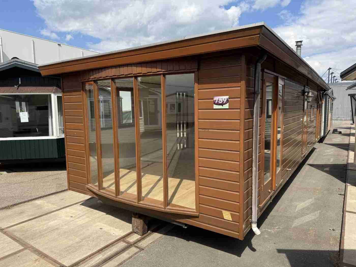 Klein Paradijs Chalet 11.20 x 3.70 m foto 14