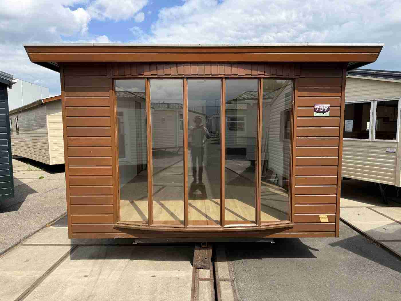 Klein Paradijs Chalet 11.20 x 3.70 m foto 13