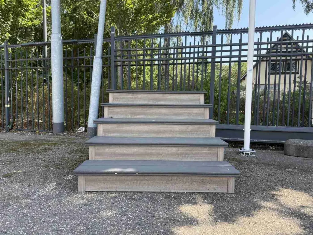 Kunststof opstap Chalet / Stacaravan – foto 2