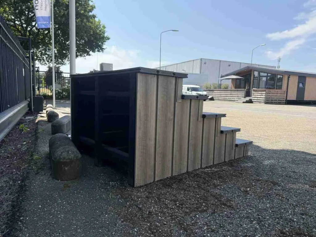 Kunststof opstap Chalet / Stacaravan – foto 4